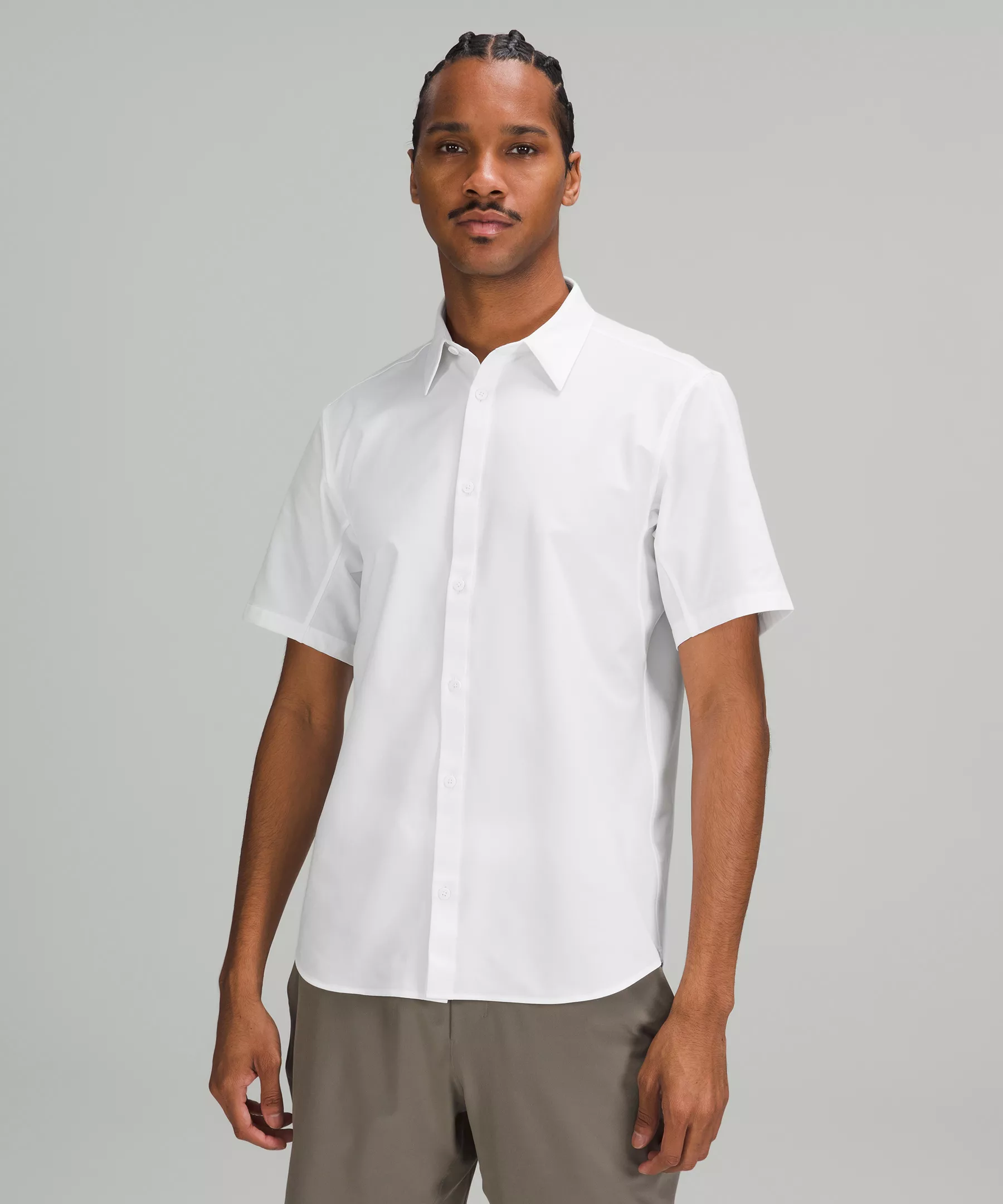New Venture Short-Sleeve Shirt White