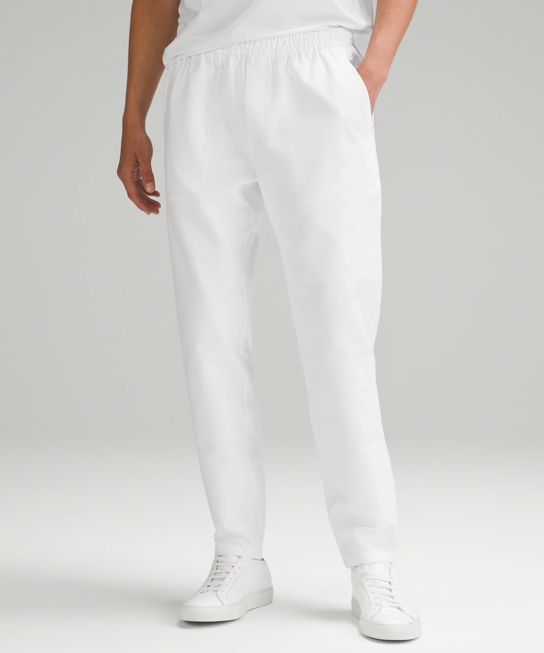 Utilitech Pull-On Classic-Fit Pant White
