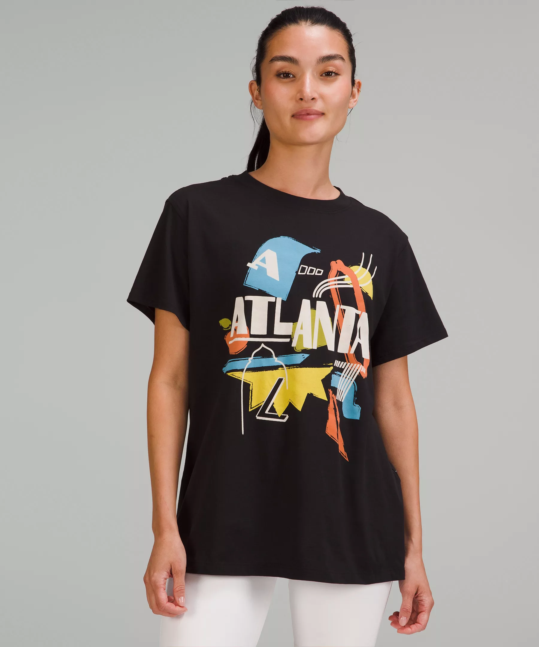 All Yours Cotton T-Shirt *Atlanta Black