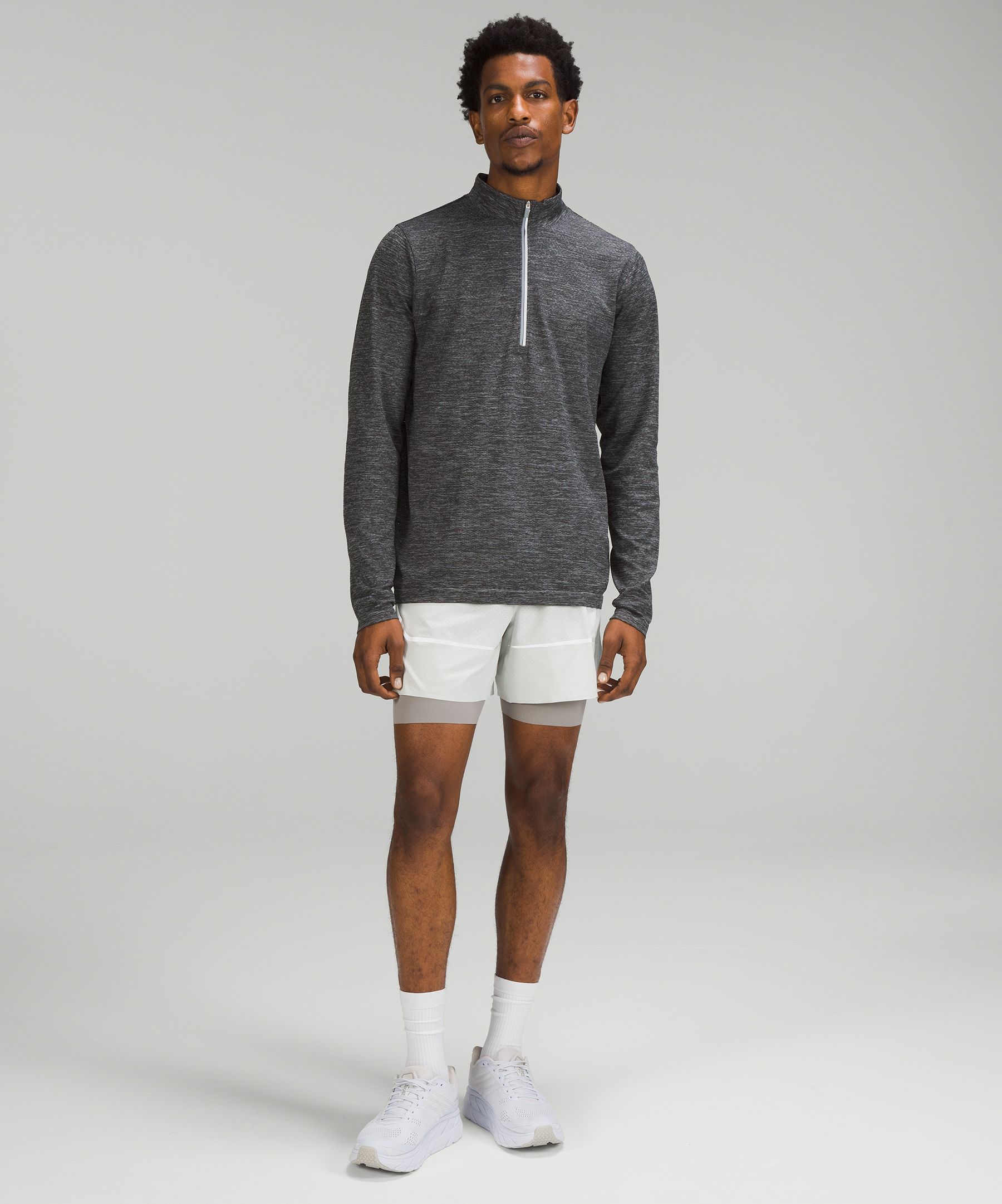 Metal Vent Tech Midweight Half-Zip Rhino Grey/Graphite Grey