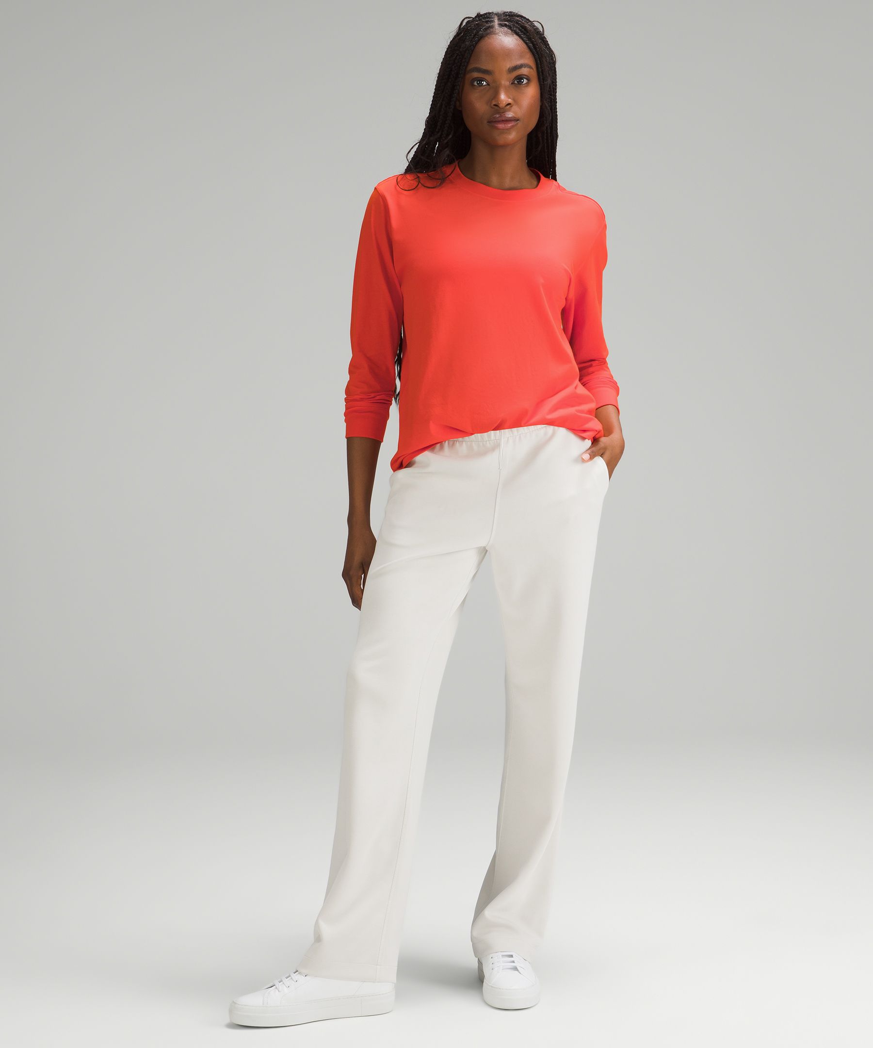 All Yours Long Sleeve Shirt Solar Orange