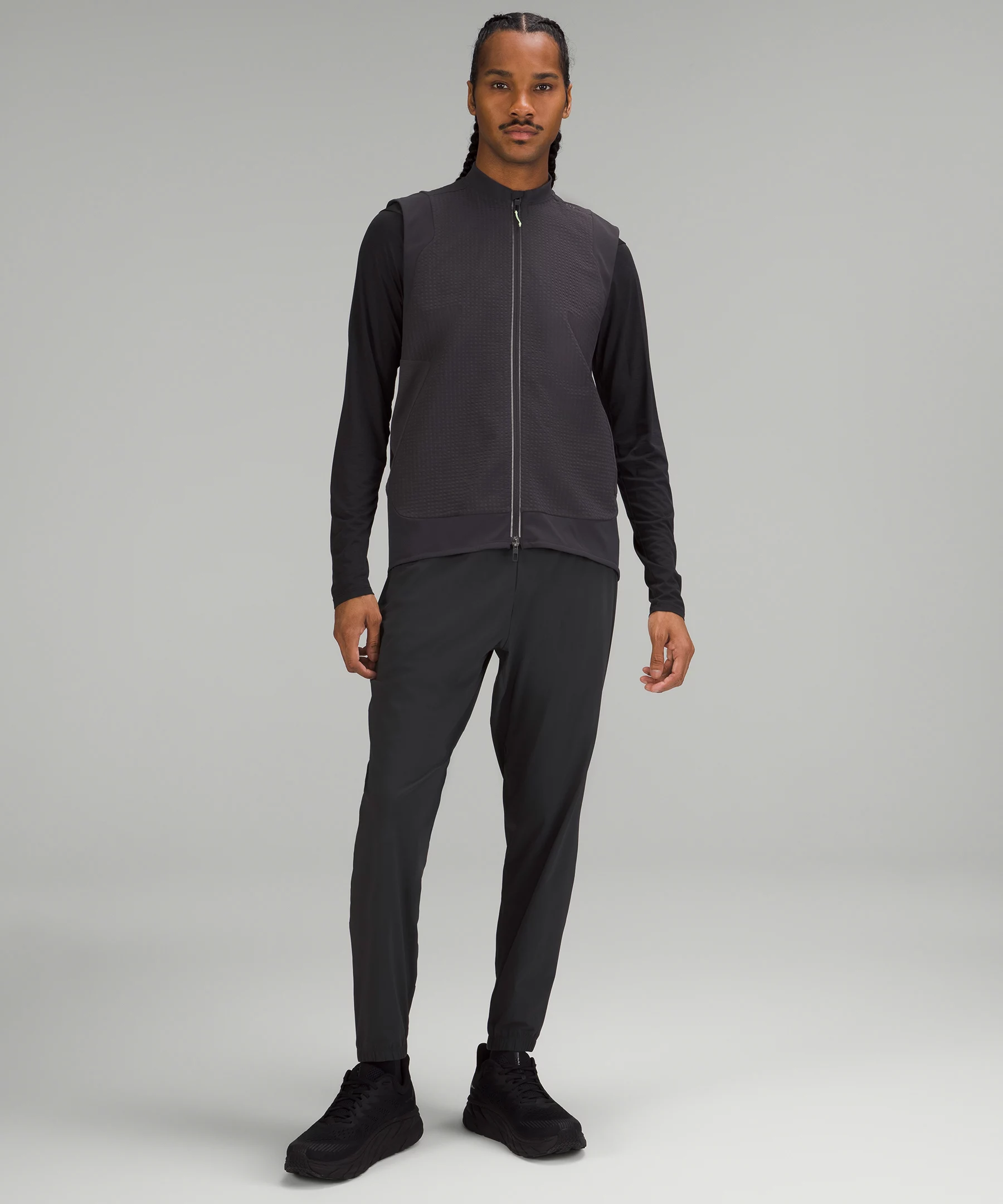 Cold Terrain Fleece Vest Black Granite