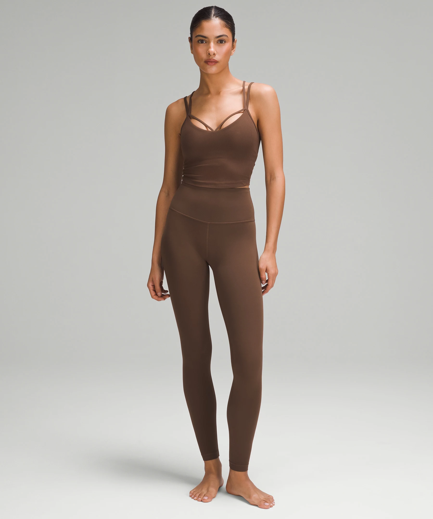 lululemon Align™ Strappy Ribbed Tank Top Java