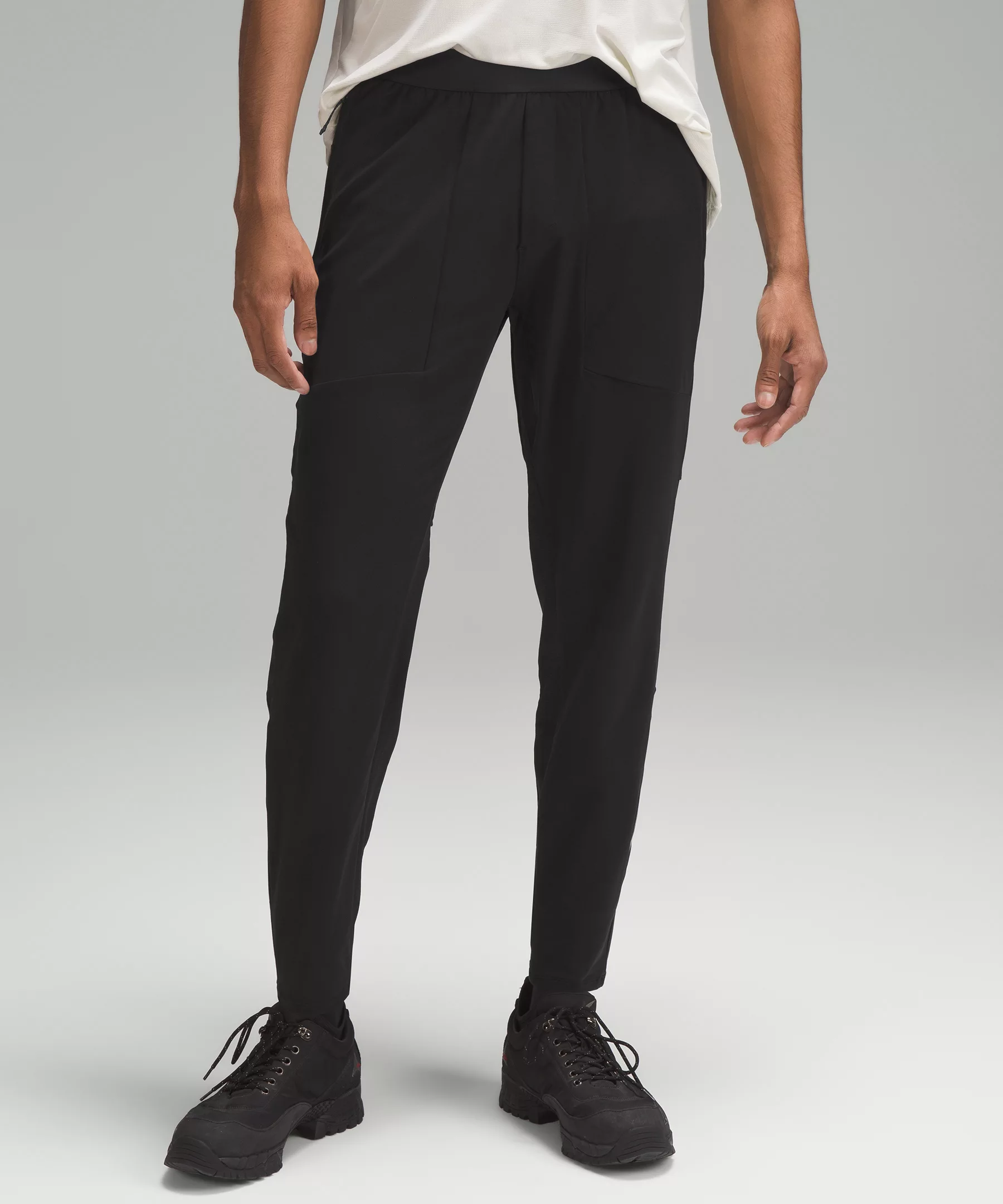 Rulu Fleece Base Layer Hiking Pants *Online Only Black