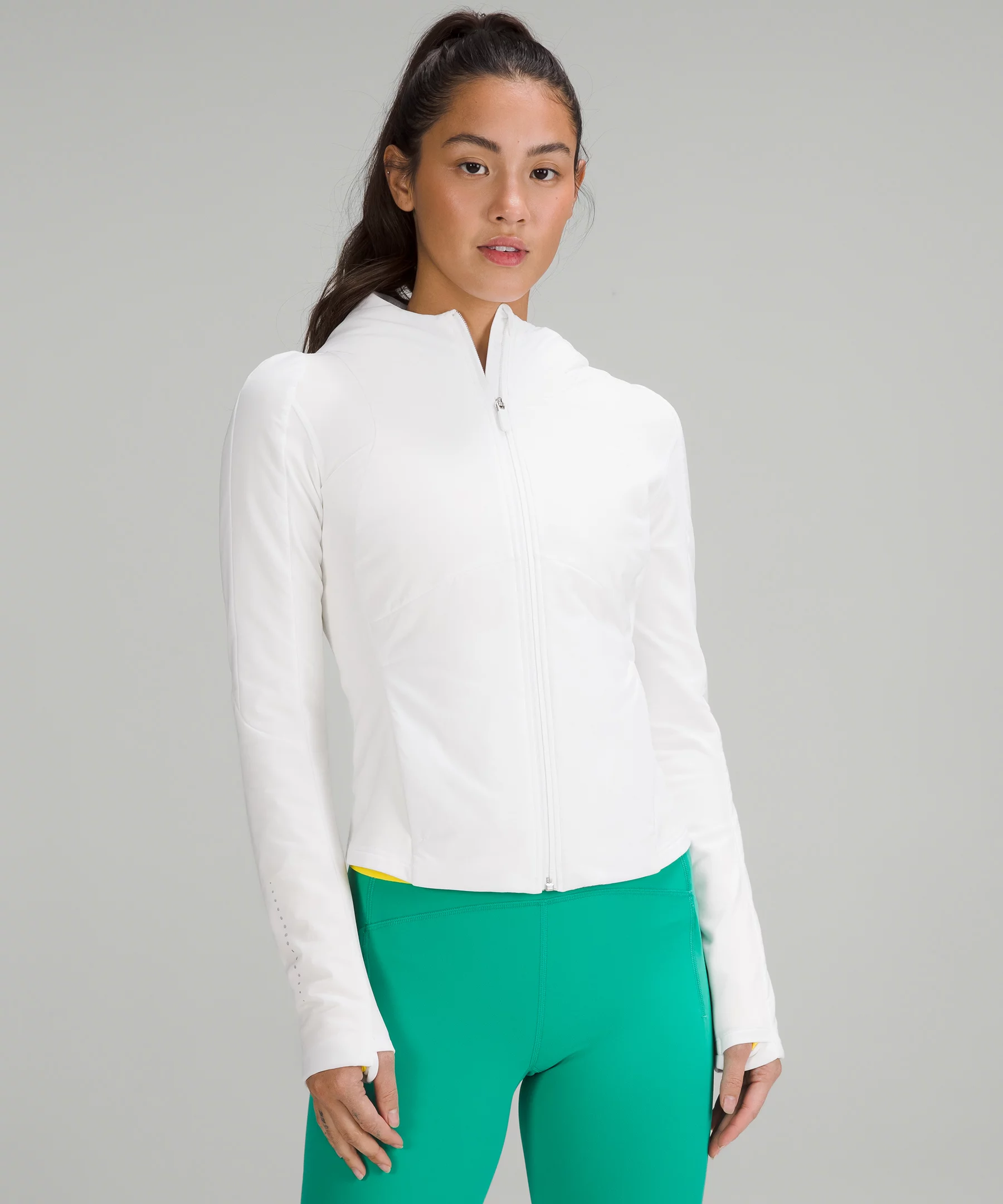 Push Your Pace Jacket White