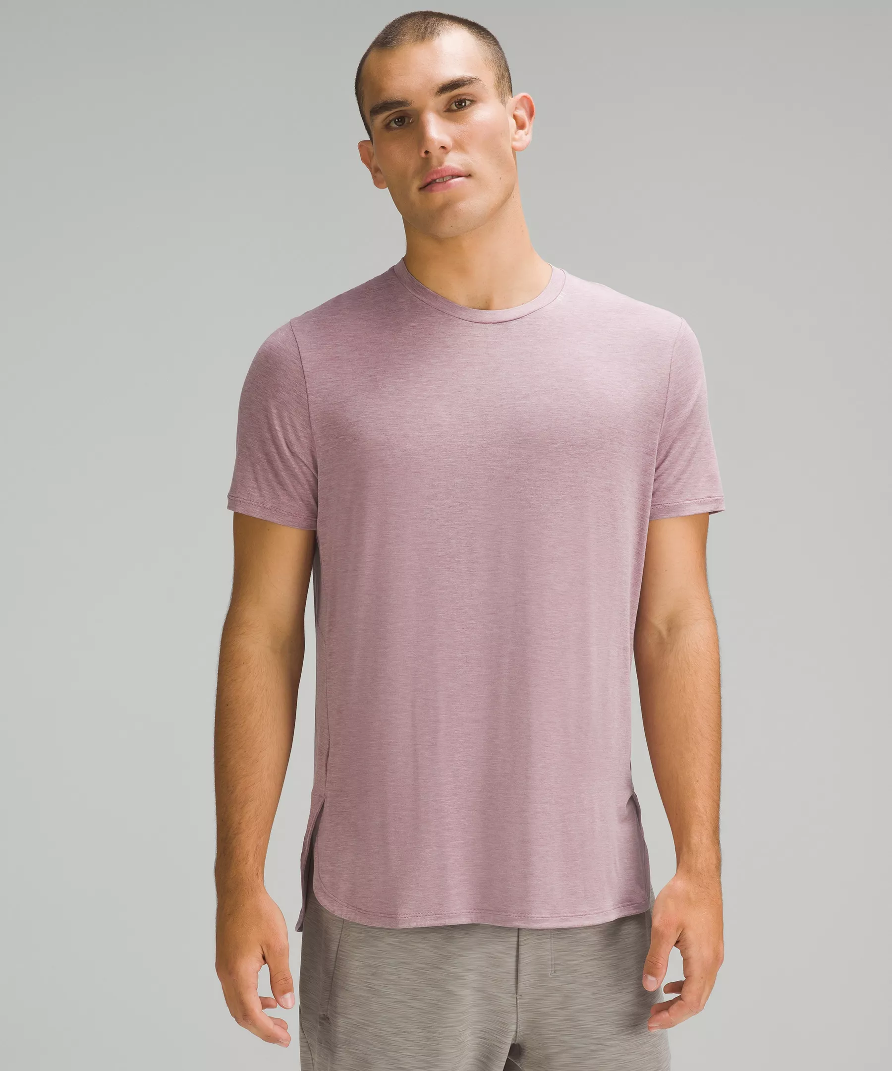 Balancer Short-Sleeve Shirt Heathered Velvet Dust