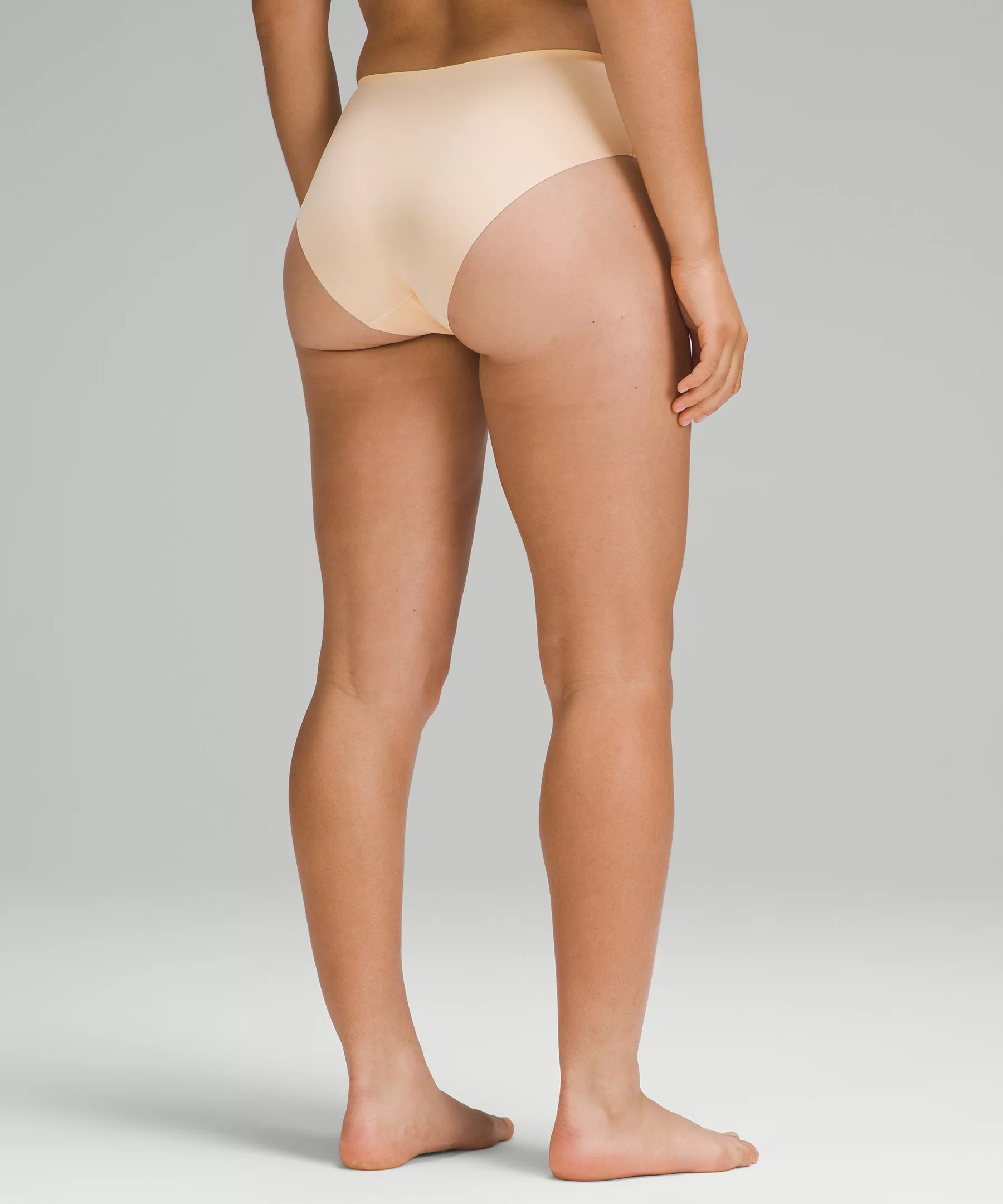 InvisiWear High-Rise Bikini Underwear *Online Only Pale Linen