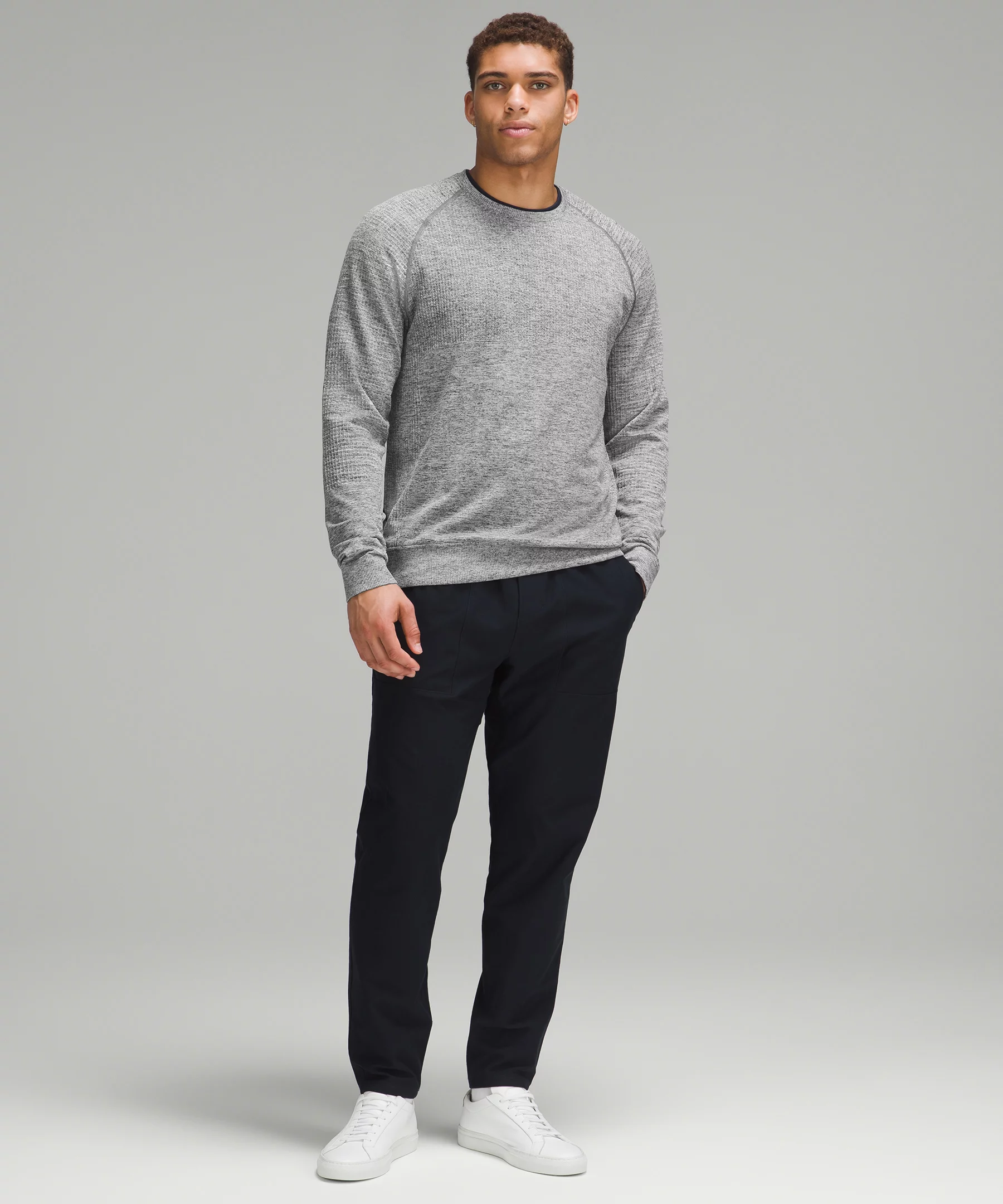 Engineered Warmth Long-Sleeve Crew Vapor/Gull Grey/Black