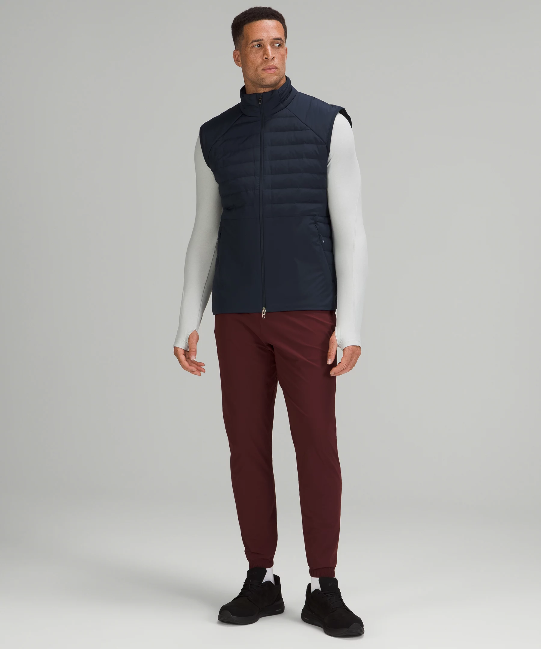 Down for It All Vest True Navy