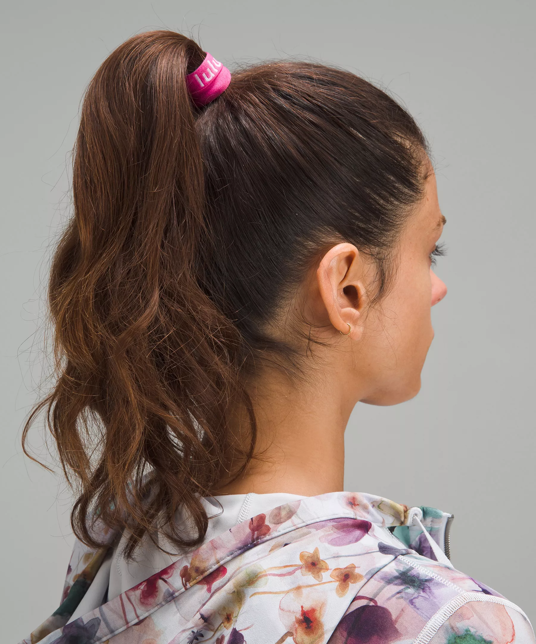 Flat Hair Elastics *6 Pack Sonic Pink/Melon Sorbet/Finch Yellow/Tidal Teal/Chambray/Blue Hyacinth