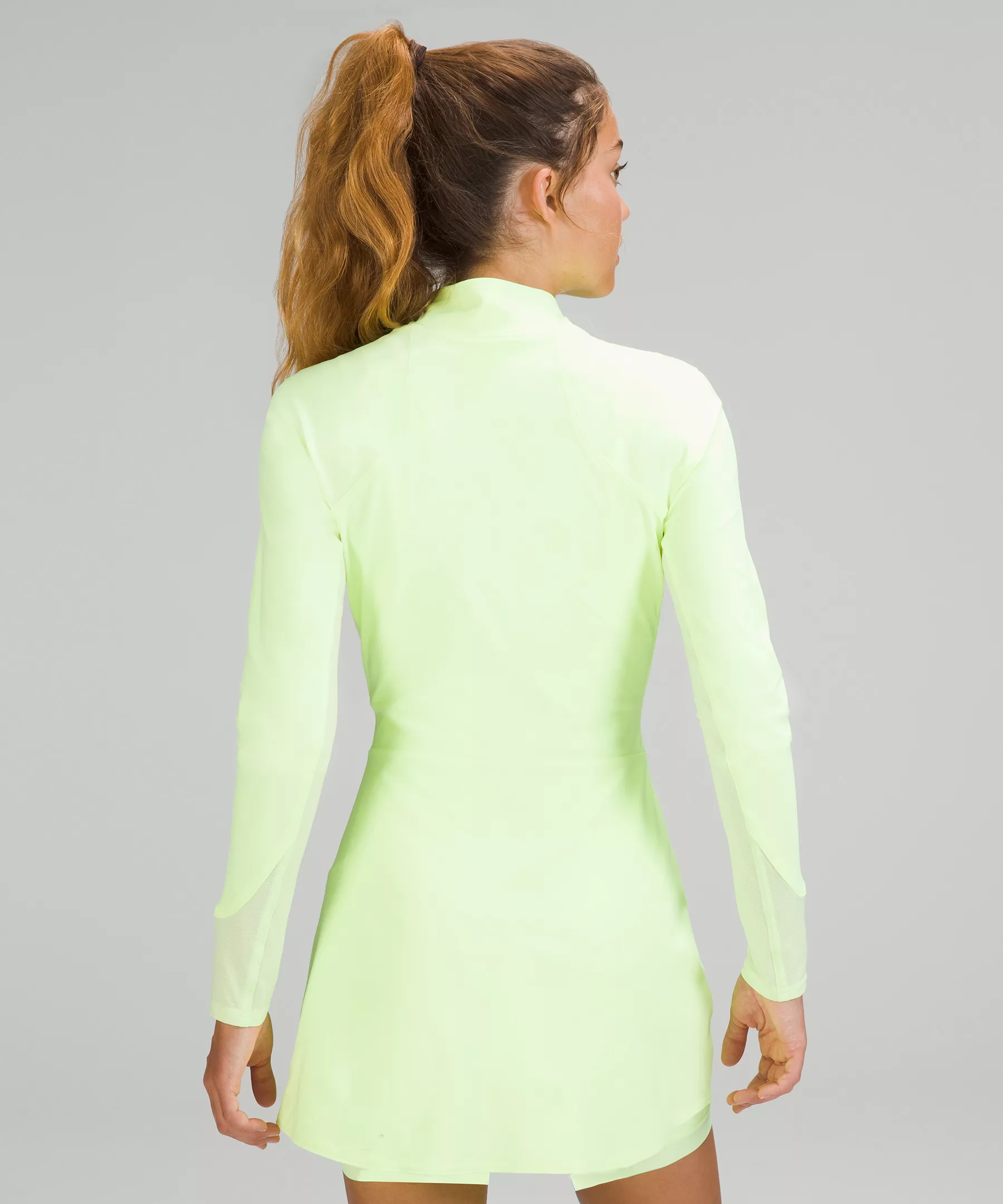 Nulux Long Sleeve Tennis Dress Faded Zap