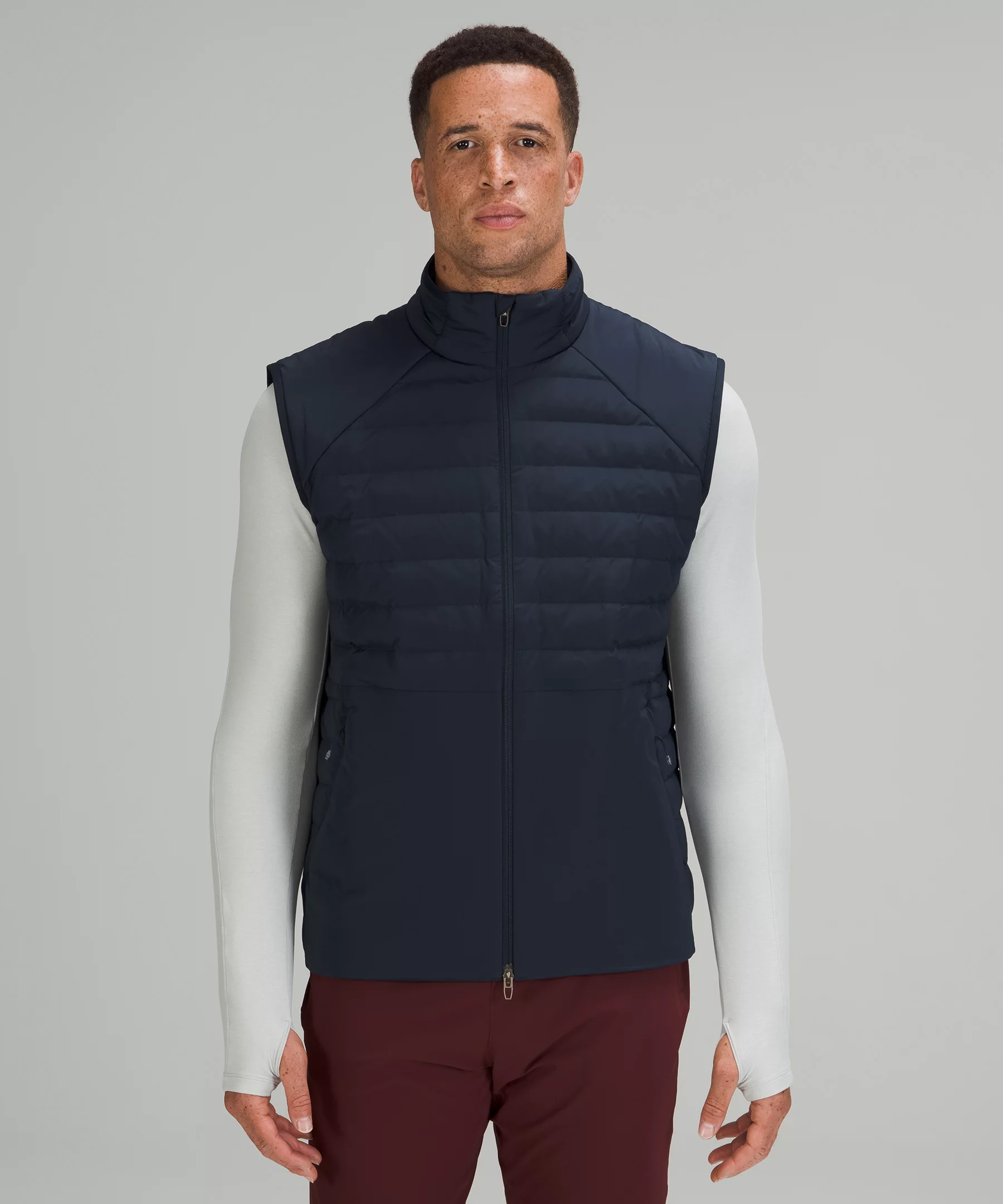 Down for It All Vest True Navy