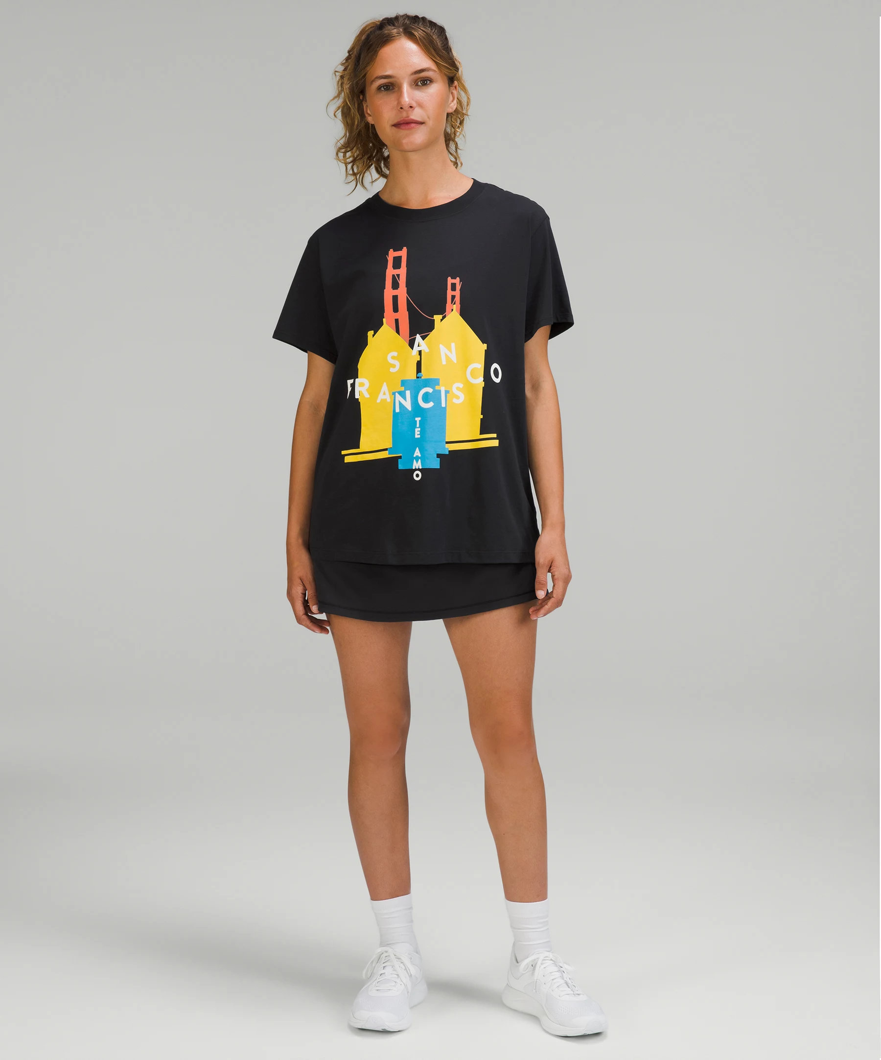 All Yours Cotton T-Shirt *San Francisco Black