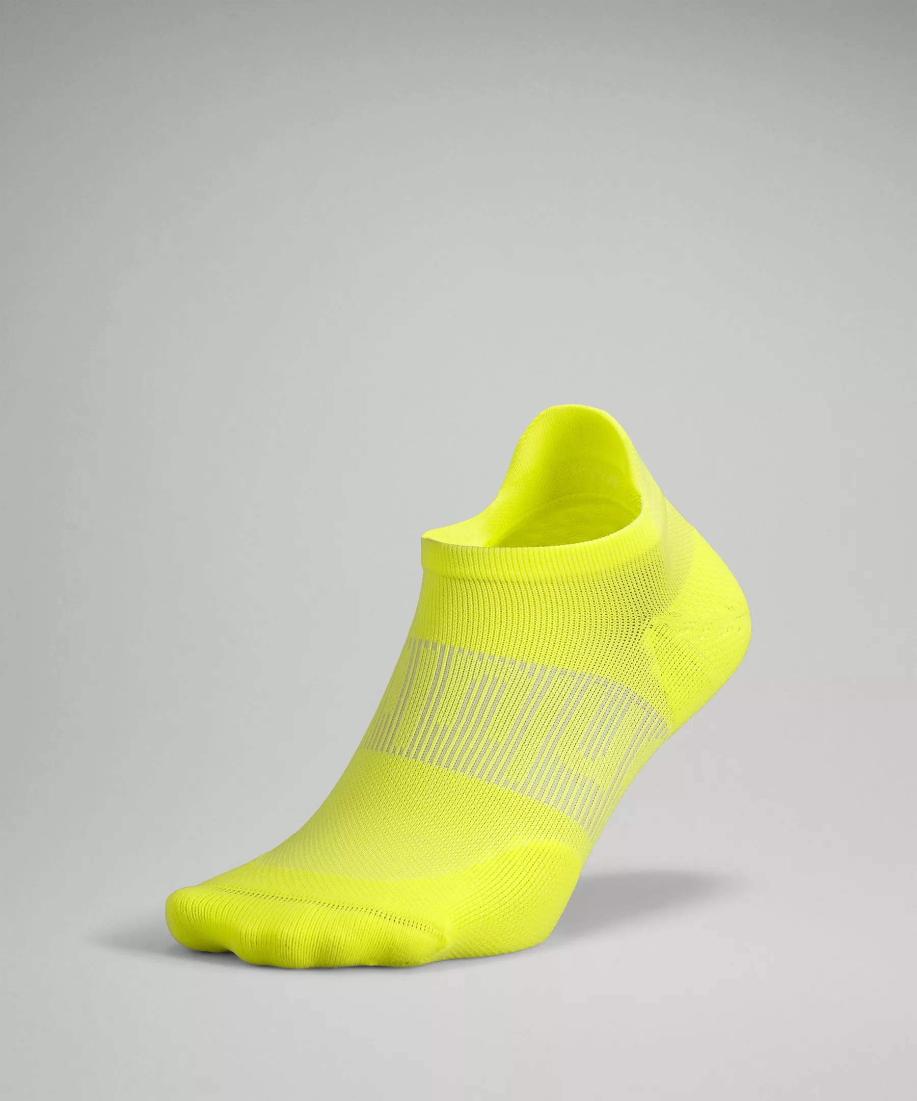 Men's Power Stride Tab Sock Highlight Yellow
