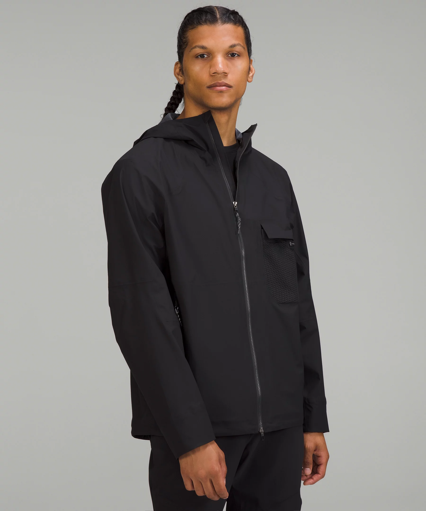 Waterproof Hiking Jacket Black