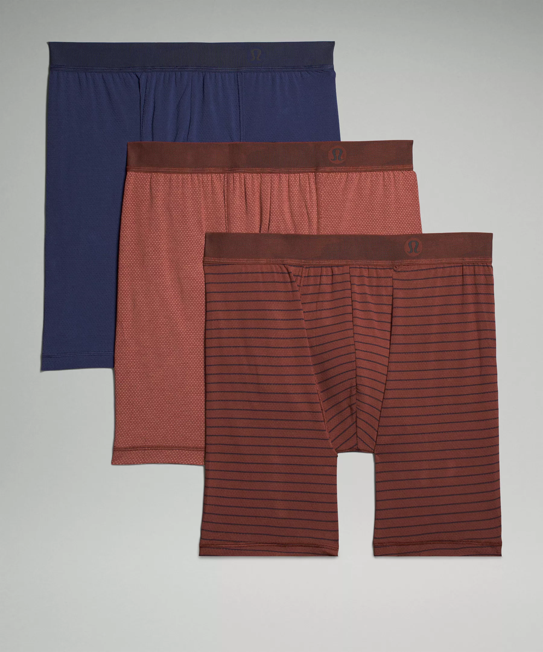 Always In Motion Long Mesh Boxer 7