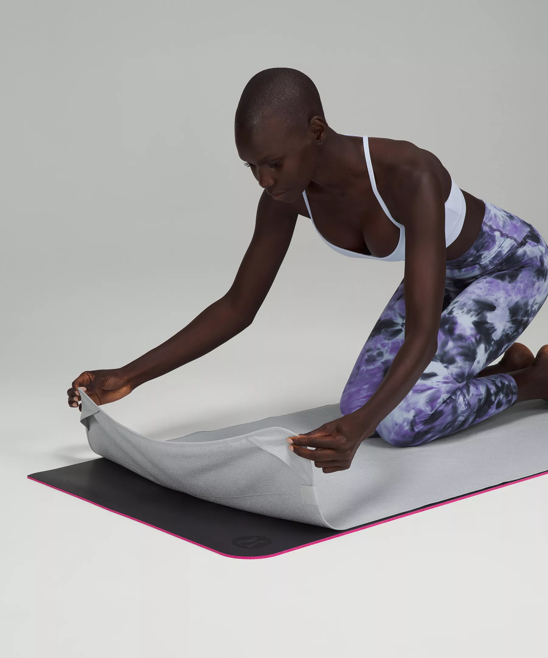 Yoga Mat Towel with Grip hail