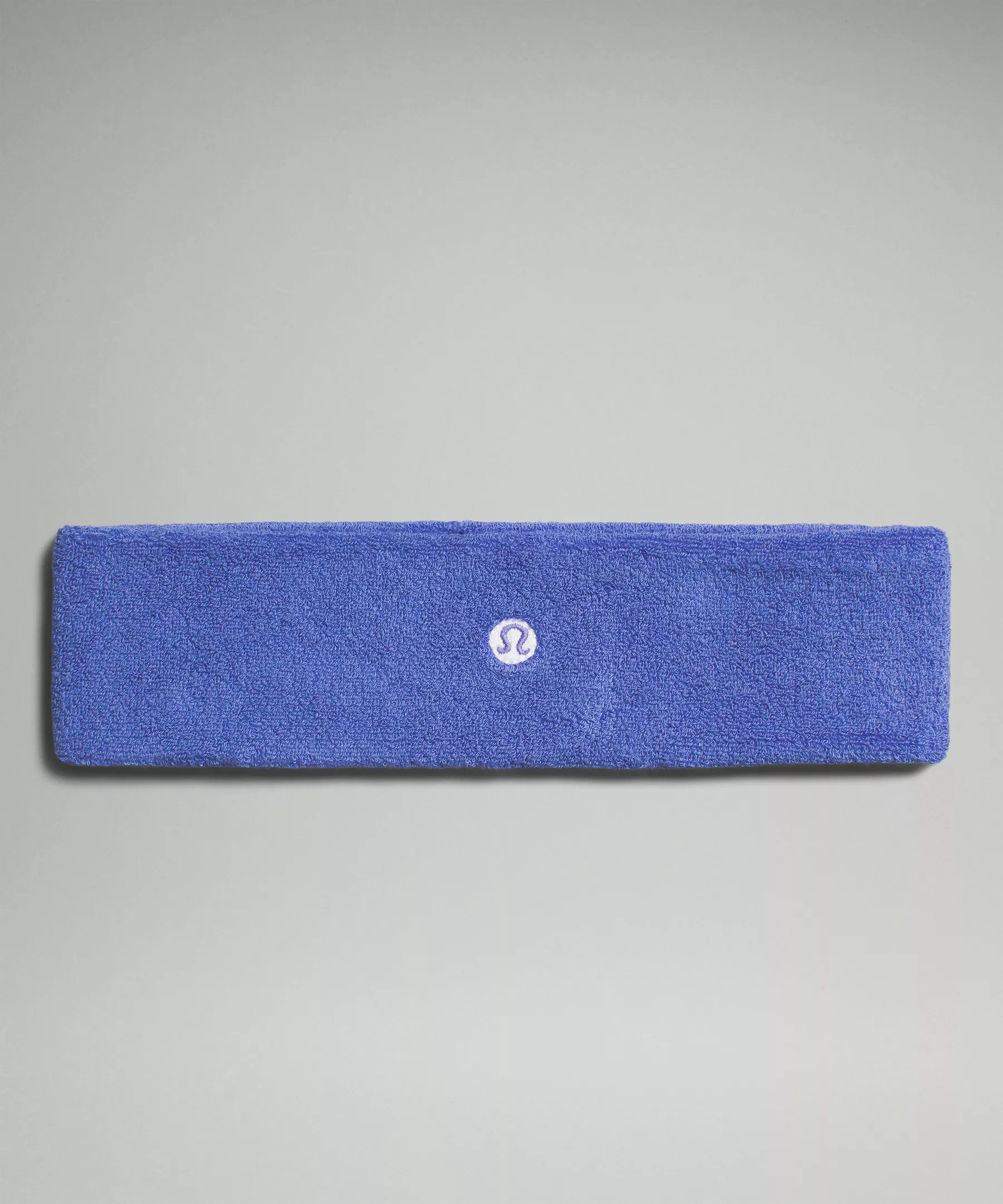 Cotton Terry Sweatband Wild Indigo