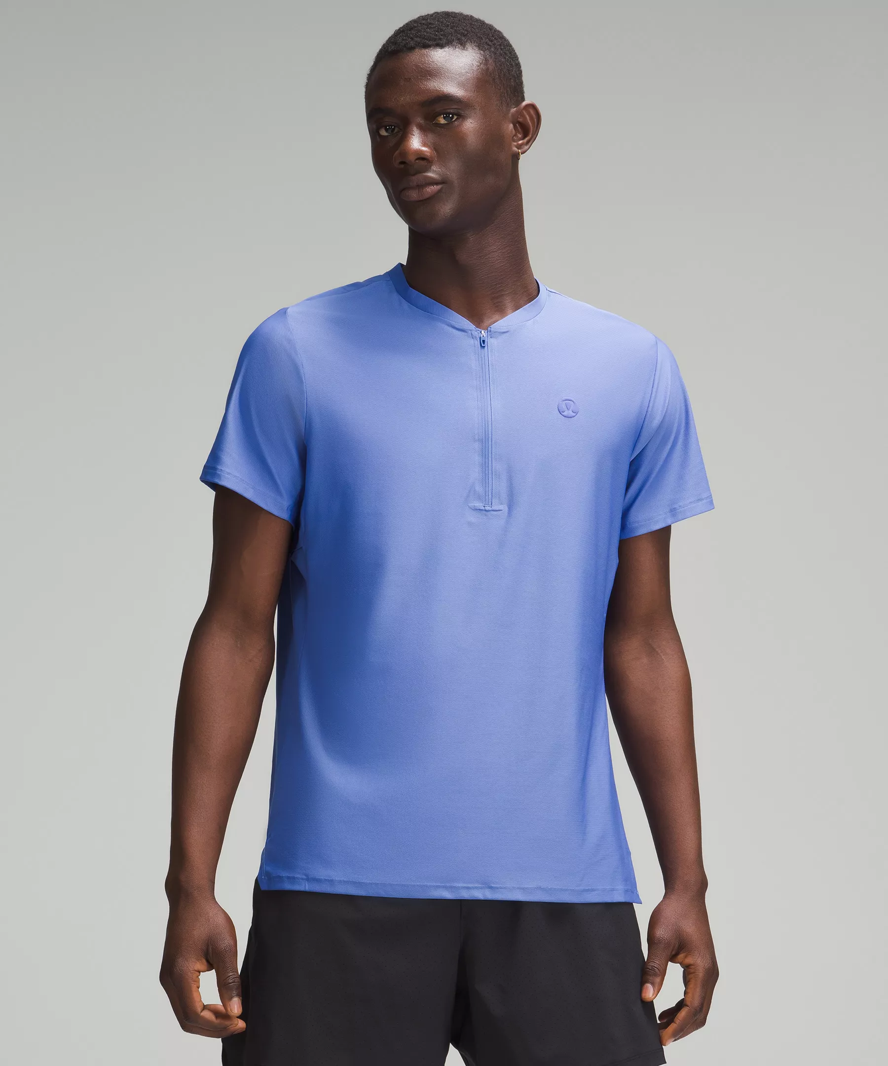 Vented Tennis Short-Sleeve Shirt Wild Indigo