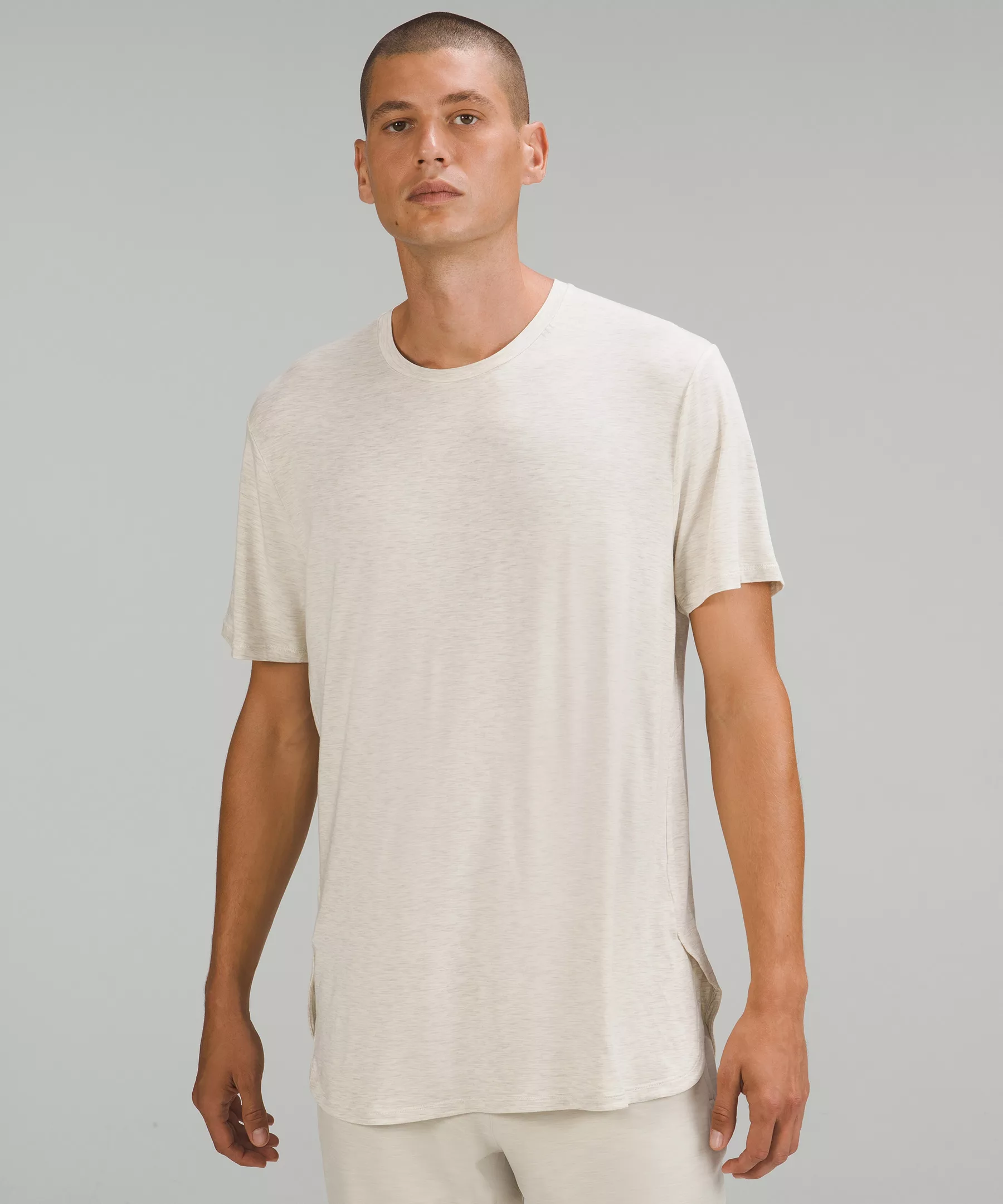 Balancer Short-Sleeve Shirt Heathered Bone