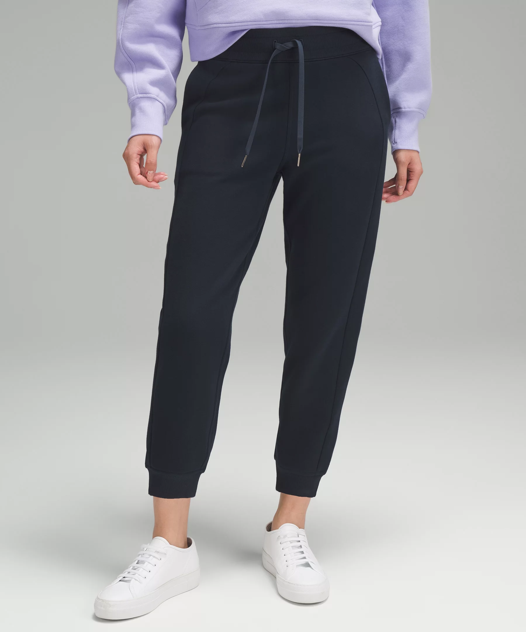 Scuba High-Rise Cropped Jogger *Online Only True Navy
