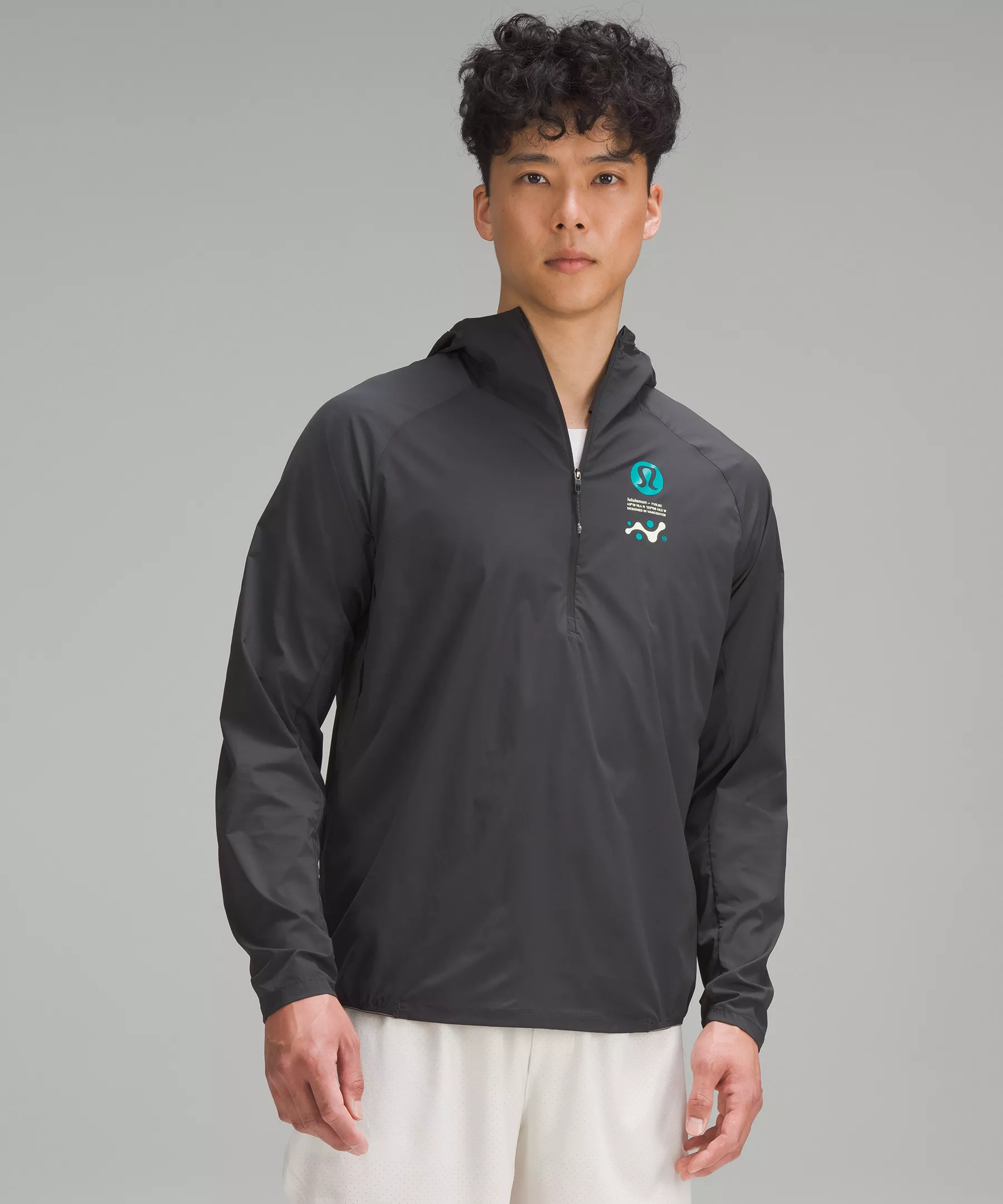 Fast and Free Trail Running Anorak graphite grey