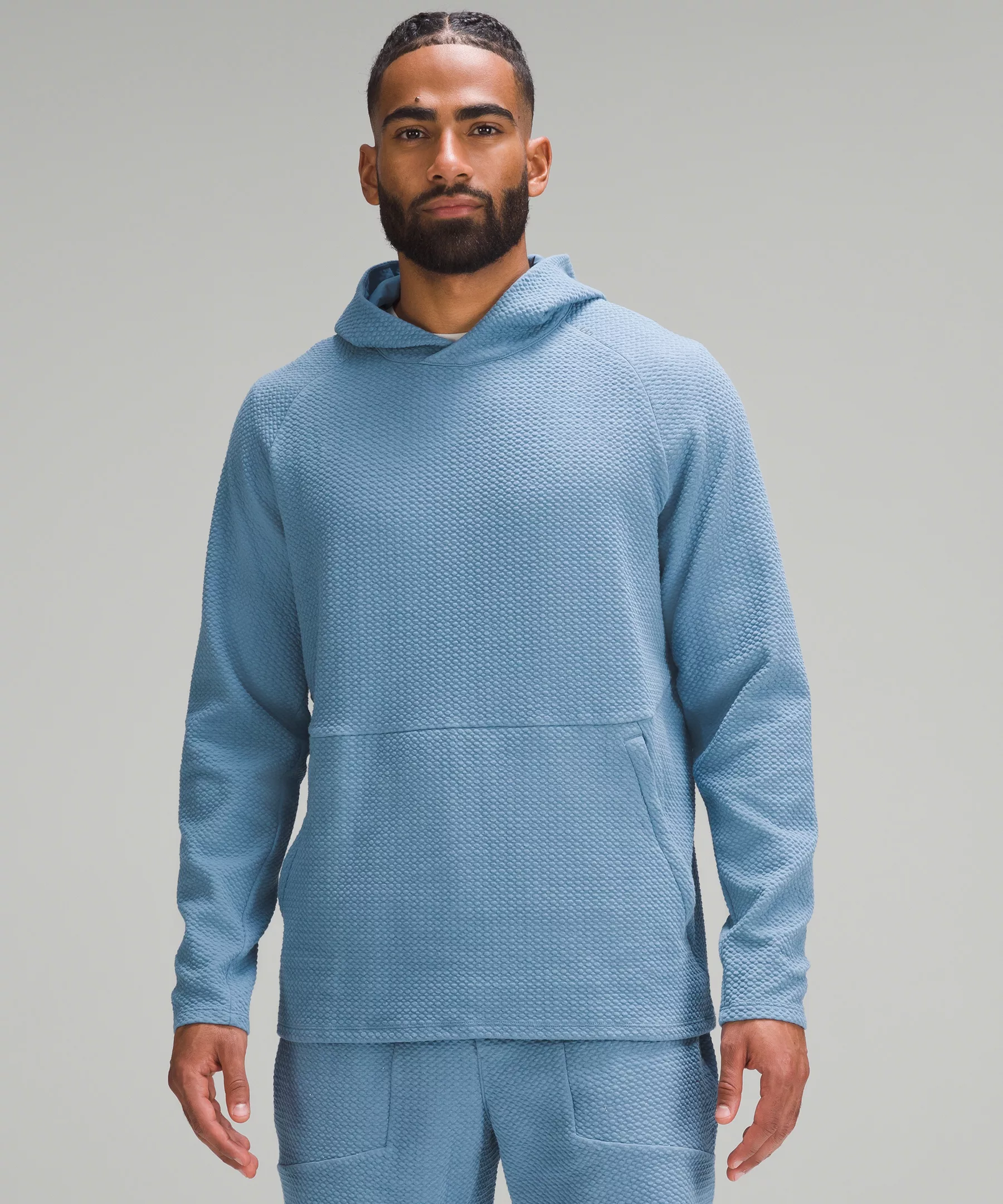 At Ease Hoodie Utility Blue