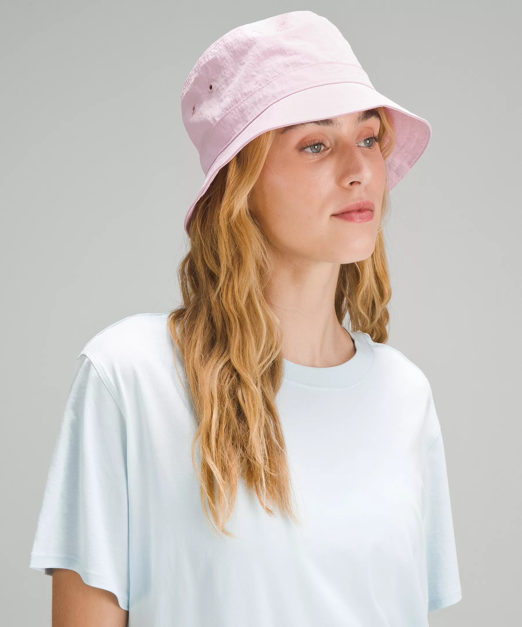 Women's On My Level Bucket Hat Pink Peony