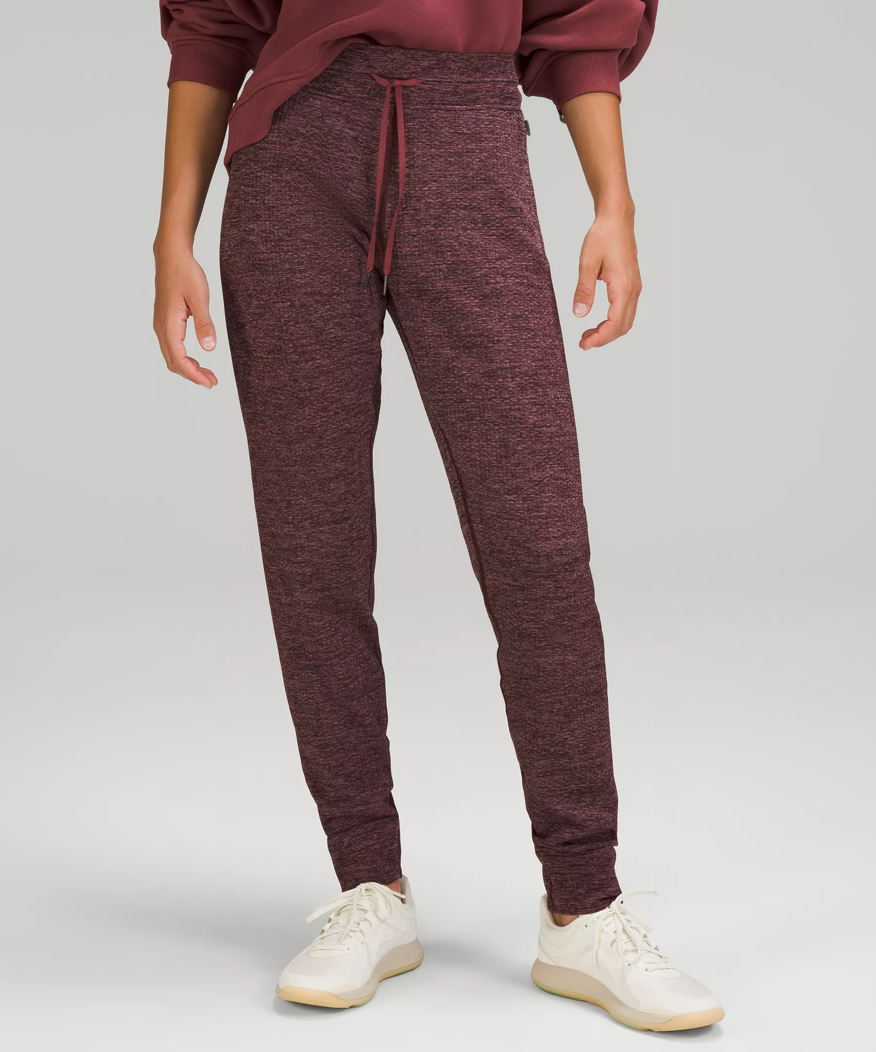 Engineered Warmth Jogger Mulled Wine/Pink Taupe/Black