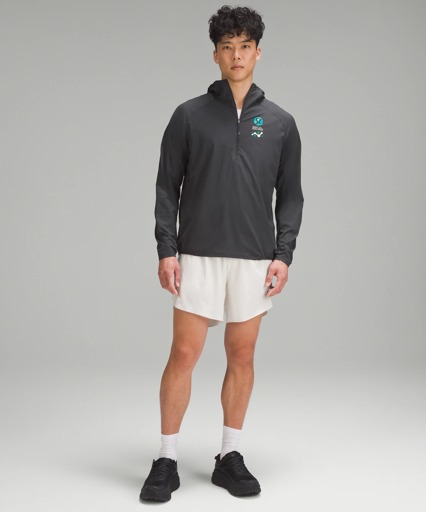 Fast and Free Trail Running Anorak graphite grey