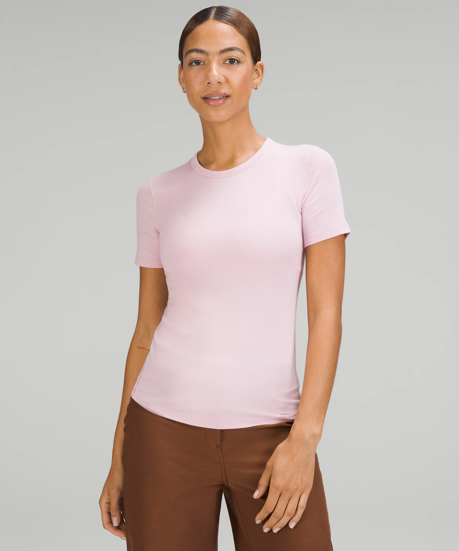 Hold Tight Short-Sleeve Shirt *Online Only Pink Peony