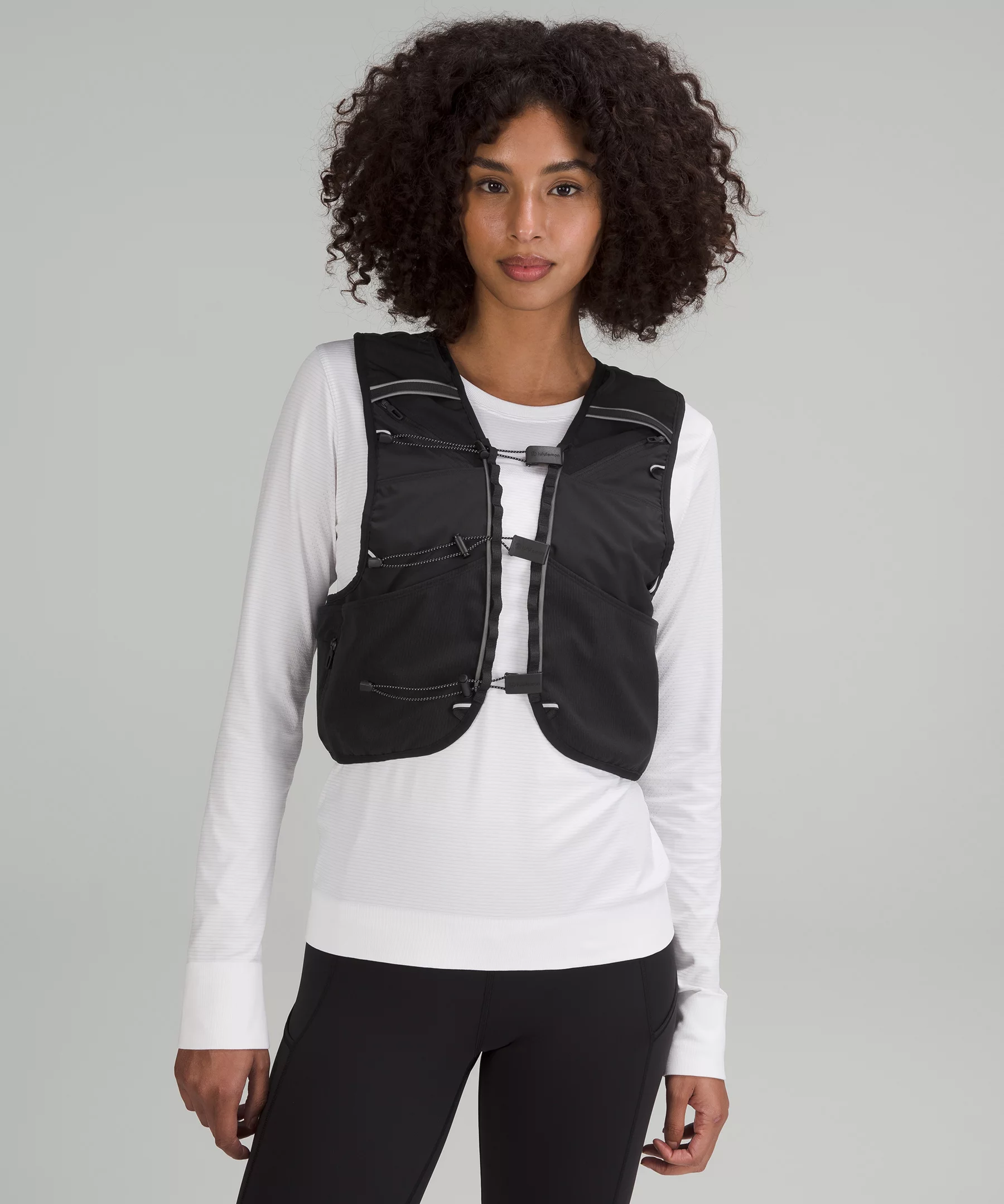 Fast and Free Running Vest Black