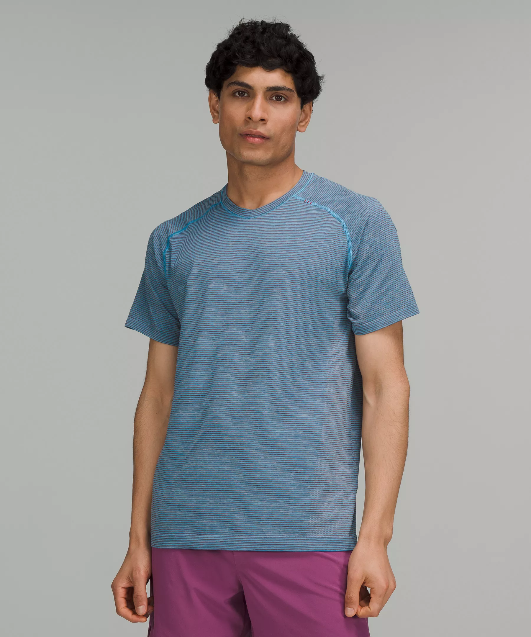 Metal Vent Tech Short-Sleeve Shirt 2.0 Prismatic Blue Cast/Black/Blue/Red