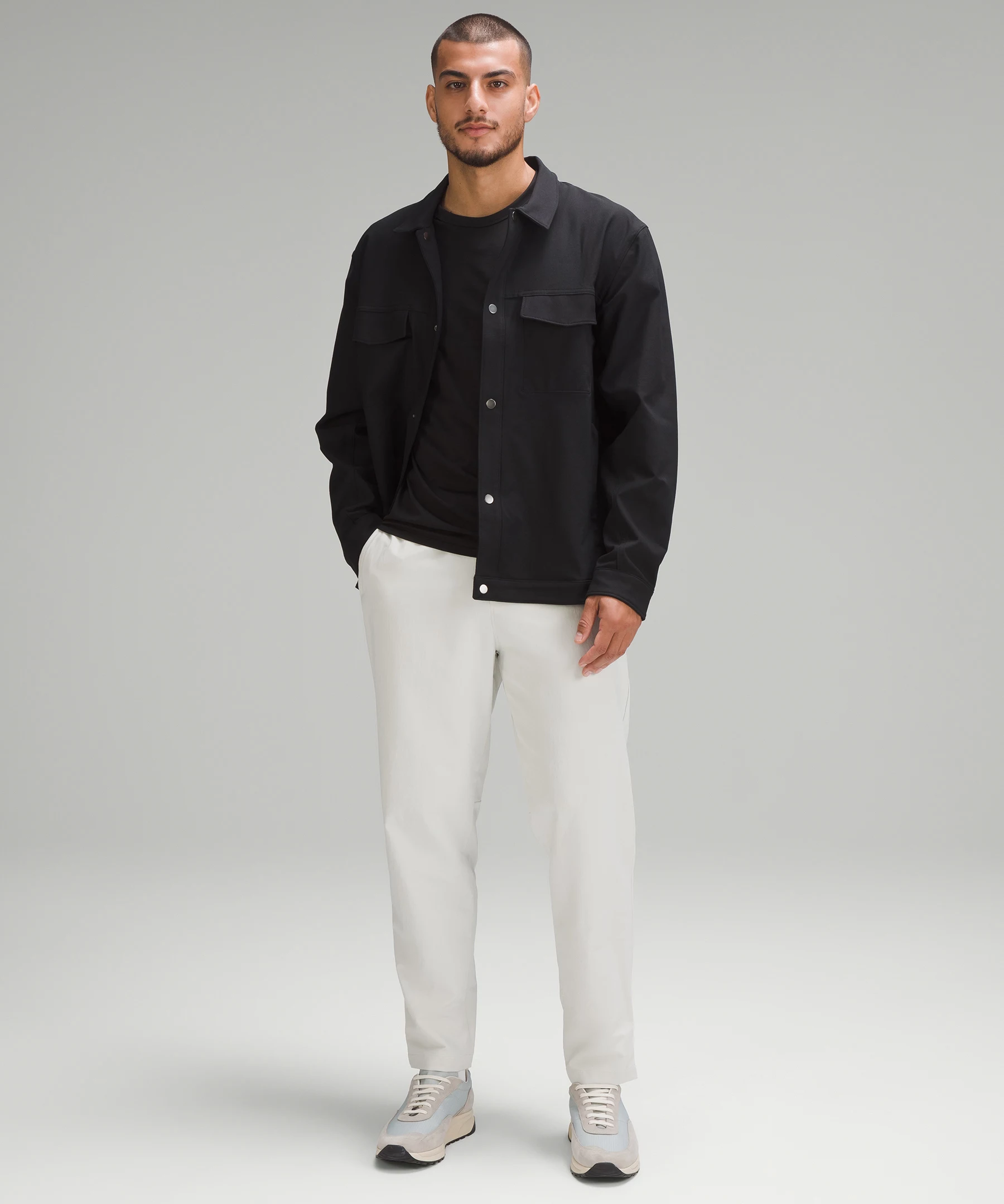 New Venture Trouser *Pique Fabric bone