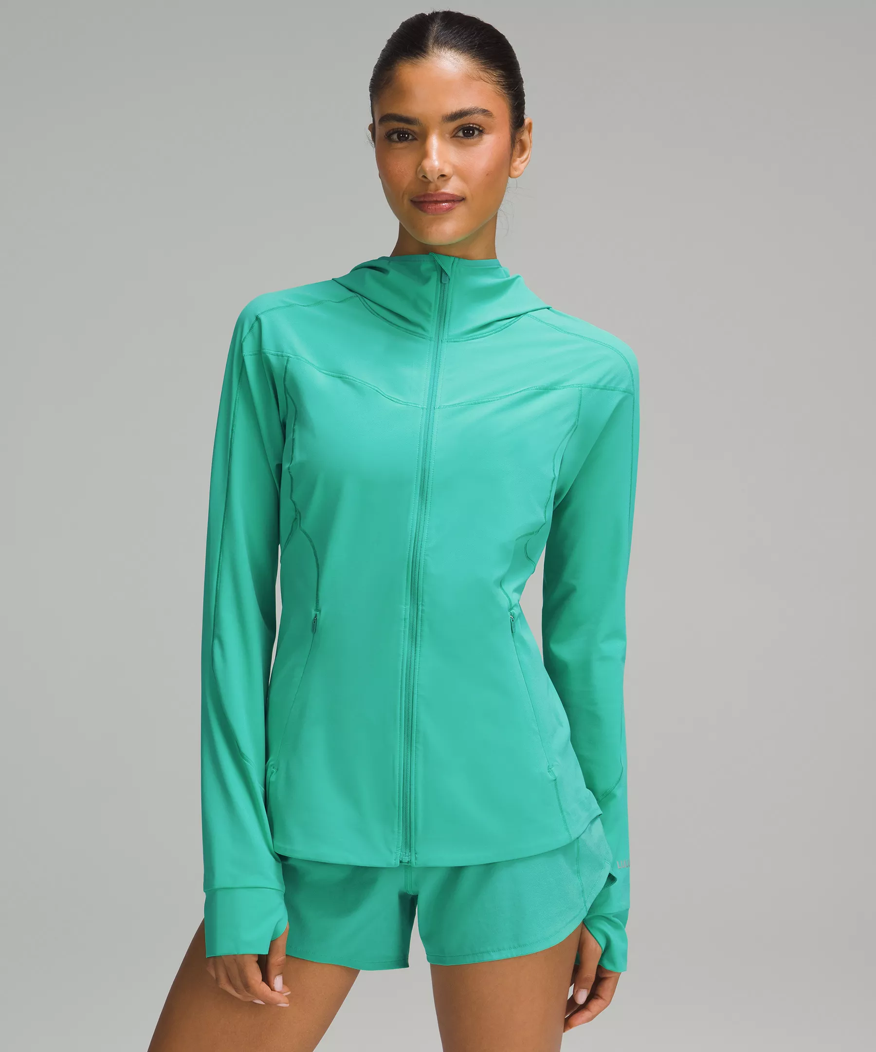 Mist Over Windbreaker Kelly Green