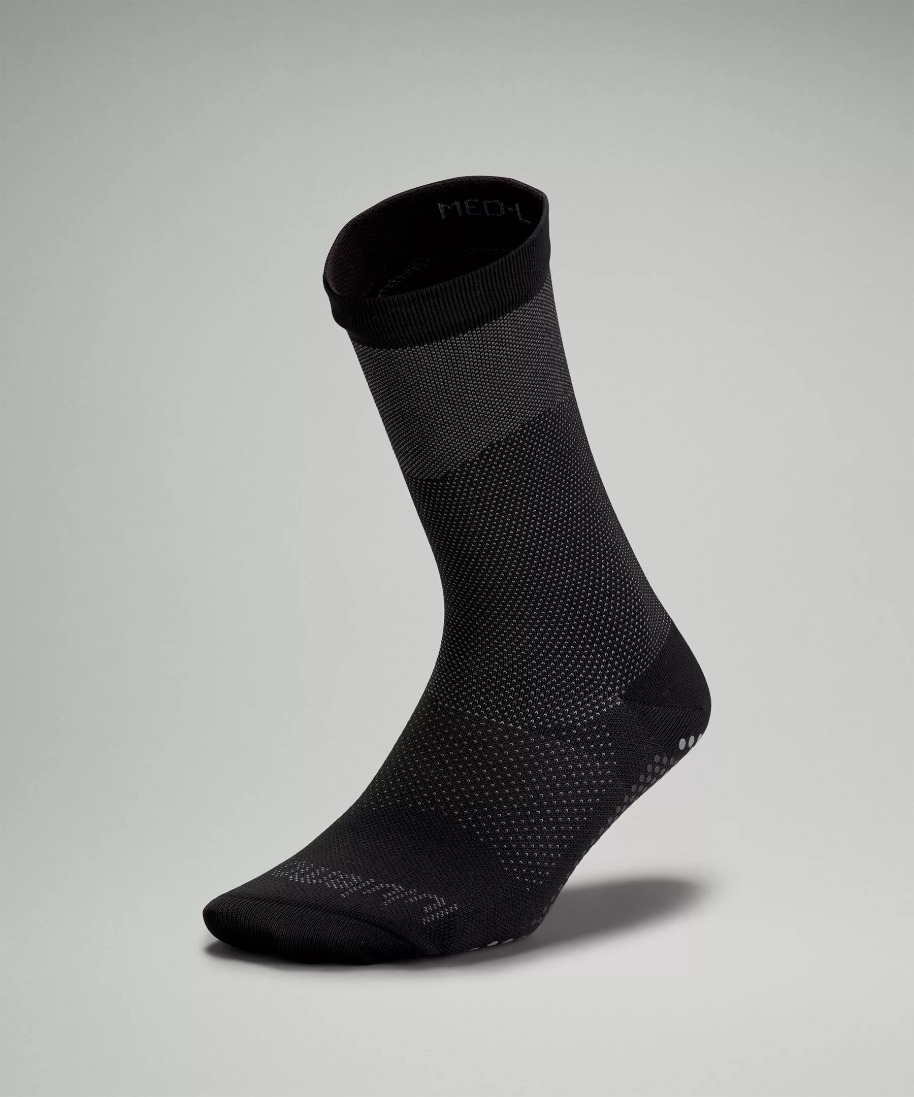 Women's Find Your Balance Studio Crew Sock Black