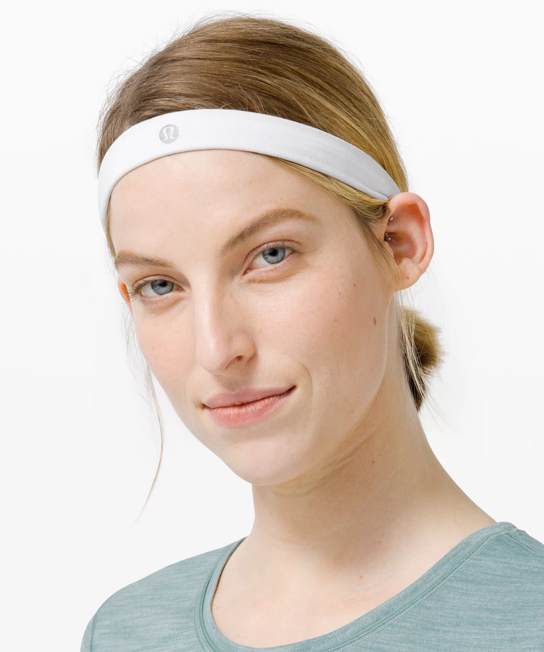 Women's Cardio Cross Trainer Headband white/white