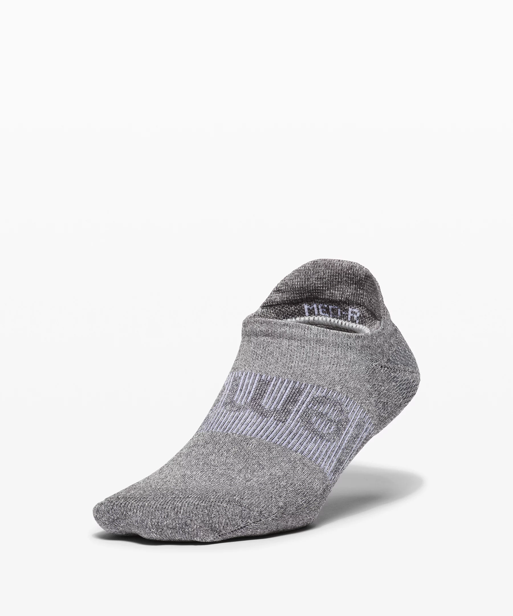 Women's Power Stride Tab Sock Heathered Graphite Grey