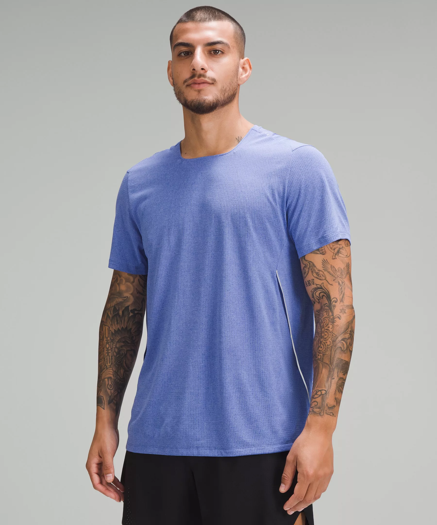 Fast and Free Short-Sleeve Shirt *Airflow Wild Indigo/Blue Hyacinth