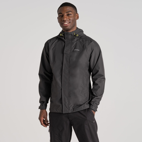 Men's Waterproof Orion Jacket | Black Pepper / Apple