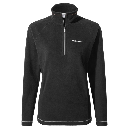 Women's Miska Half Zip Fleece | Black