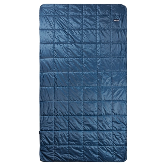 Compresslite Eco Insulated Throw | Poseidon Blue / Potters Clay