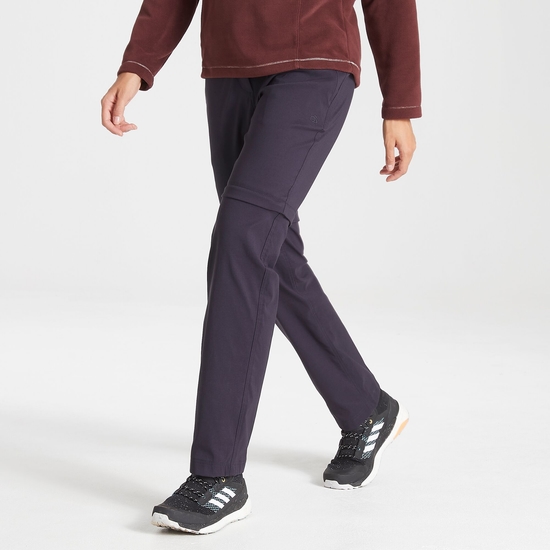 Women's Kiwi Pro II Convertible Trousers | Dark Navy