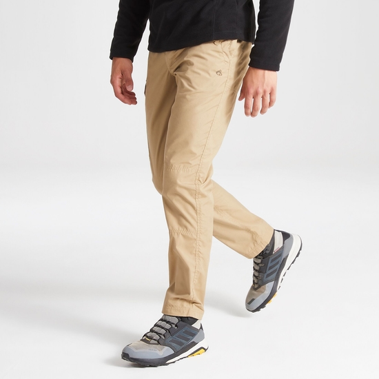 Men's Kiwi Slim Trousers | Raffia