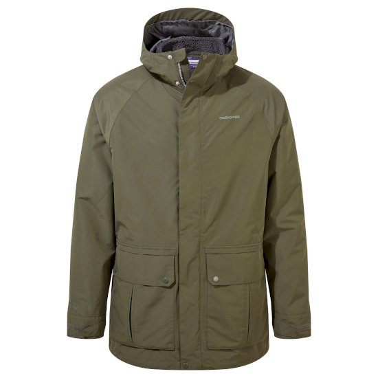 Men's Milford 3 In 1 Jacket | Woodland Green