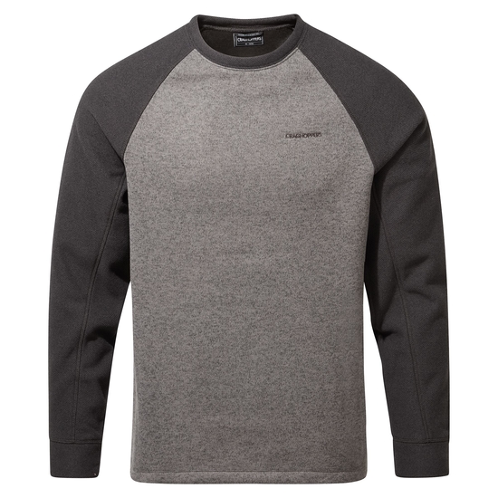 Men's Barker Jumper | Quarry Grey Marl