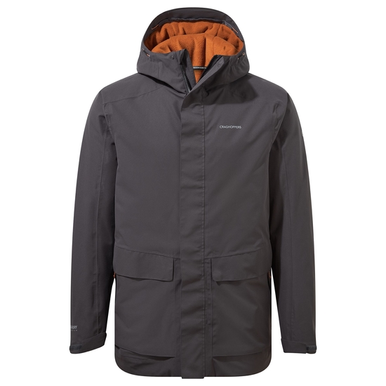 Men's Lorton Thermic Jacket | Coast Grey / Potters Clay