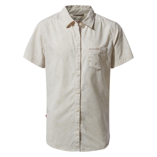 Women's NosiLife Vanna Short Sleeved Shirt | Seasalt Print