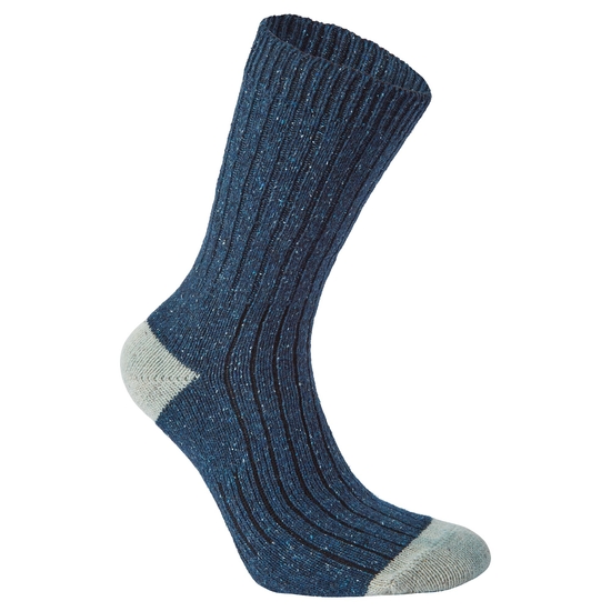 Women's Nevis Walking Sock | Blue Navy Marl