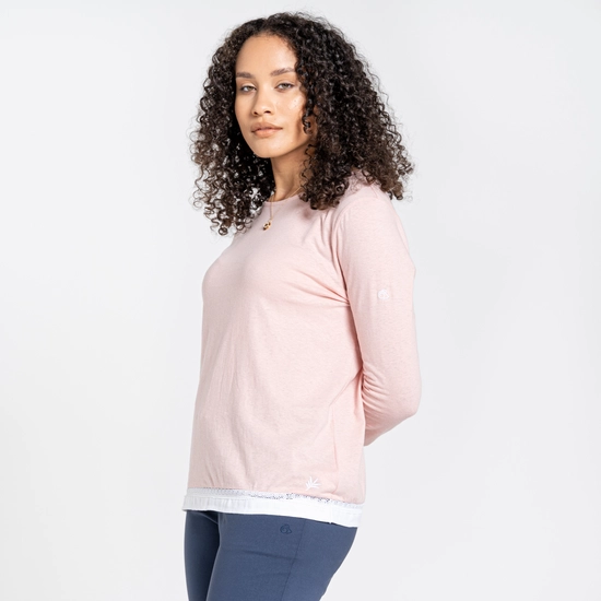 Women's Nosibotanical Magnolia Long Sleeved Top | Pink Clay